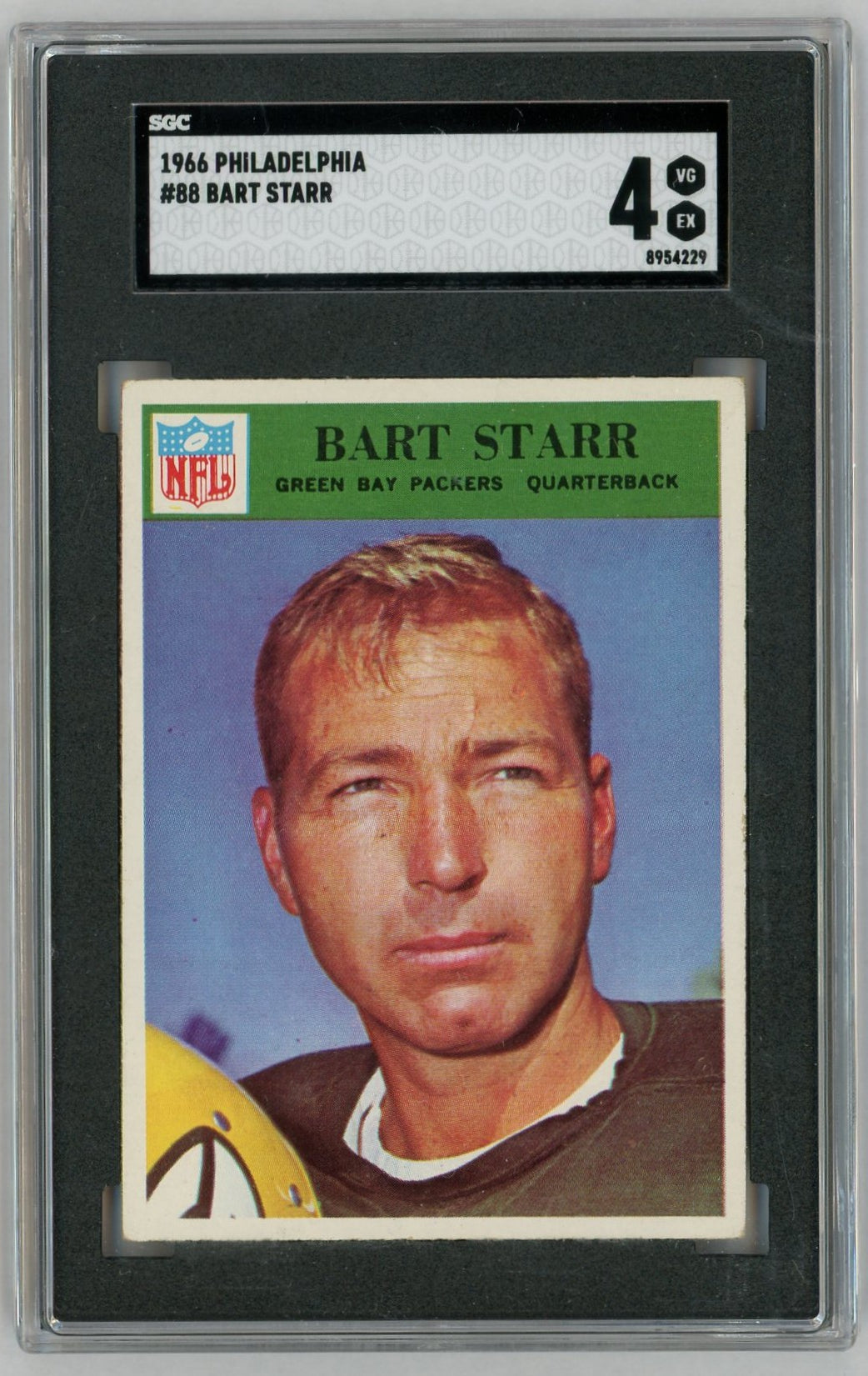 1966 Philadelphia #88 Bart Starr SGC 4