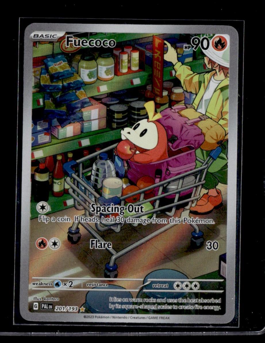 2023 Pokémon Paldea Evolved Fuecoco Illustration Rare #201