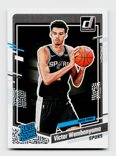 2023-24 Panini Donruss Victor Wembanyama #220 Rated Rookie RC