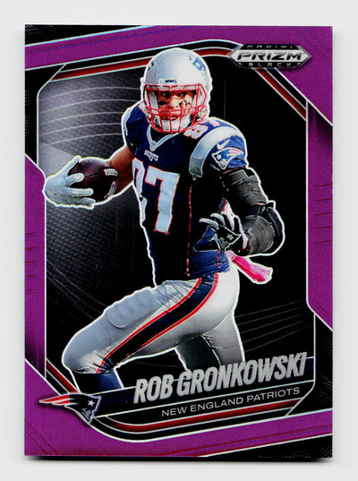 2025 Prizm Black #52 Rob Gronkowski Purple /99