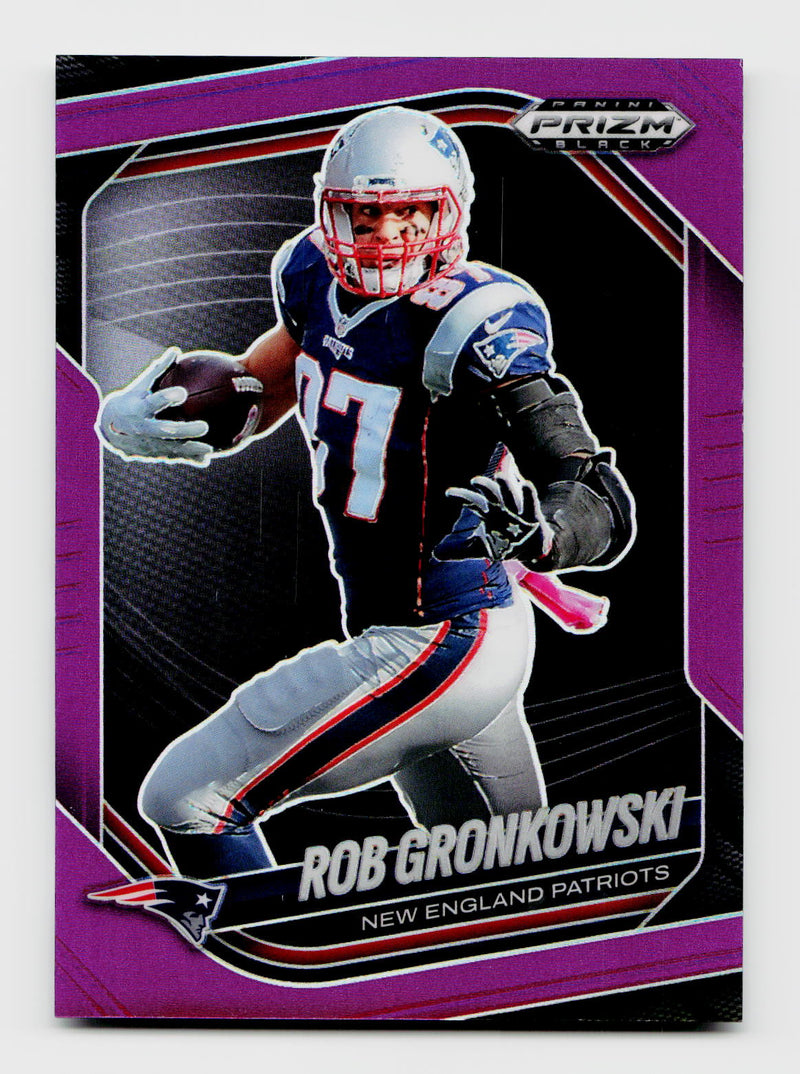 2025 Prizm Black #52 Rob Gronkowski Purple /99