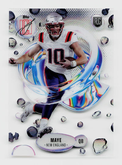 2025 Topps Signature Class #F-3 Drake Maye Rookie RC Fluidity Acetate SSP