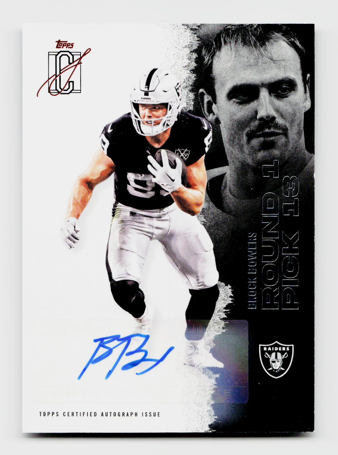 2025 Topps Signature Class Brock Bowers Auto #34