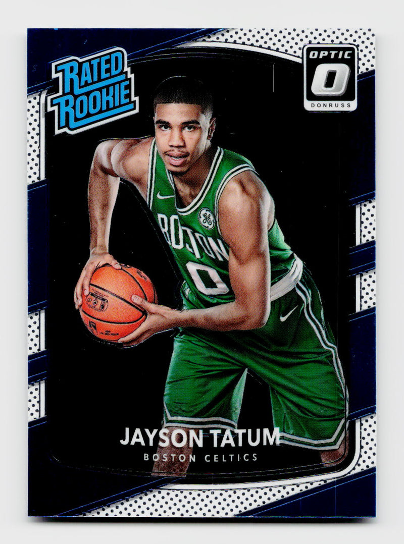 2017-18 Donruss Optic #198 Jayson Tatum Rated Rookie RC