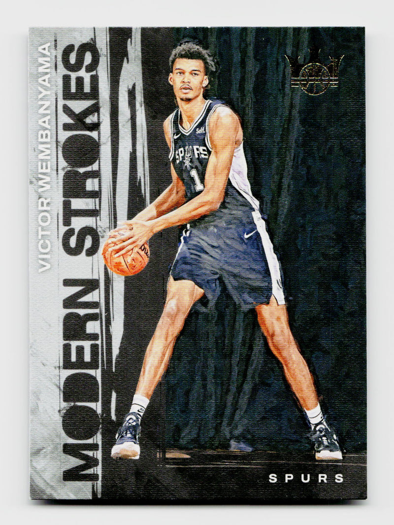 2023-24 Court Kings #27 Victor Wembanyama Rookie RC Modern Strokes