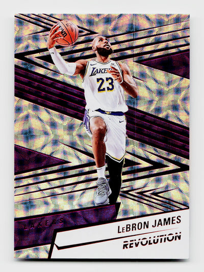 2024-25 Panini Revolution LeBron James #31 Red Scope /135