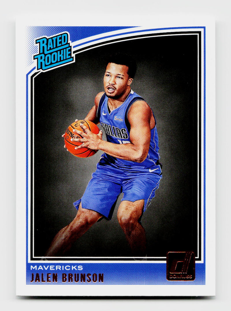 2018 Donruss #179 Jalen Brunson Rated Rookie RC