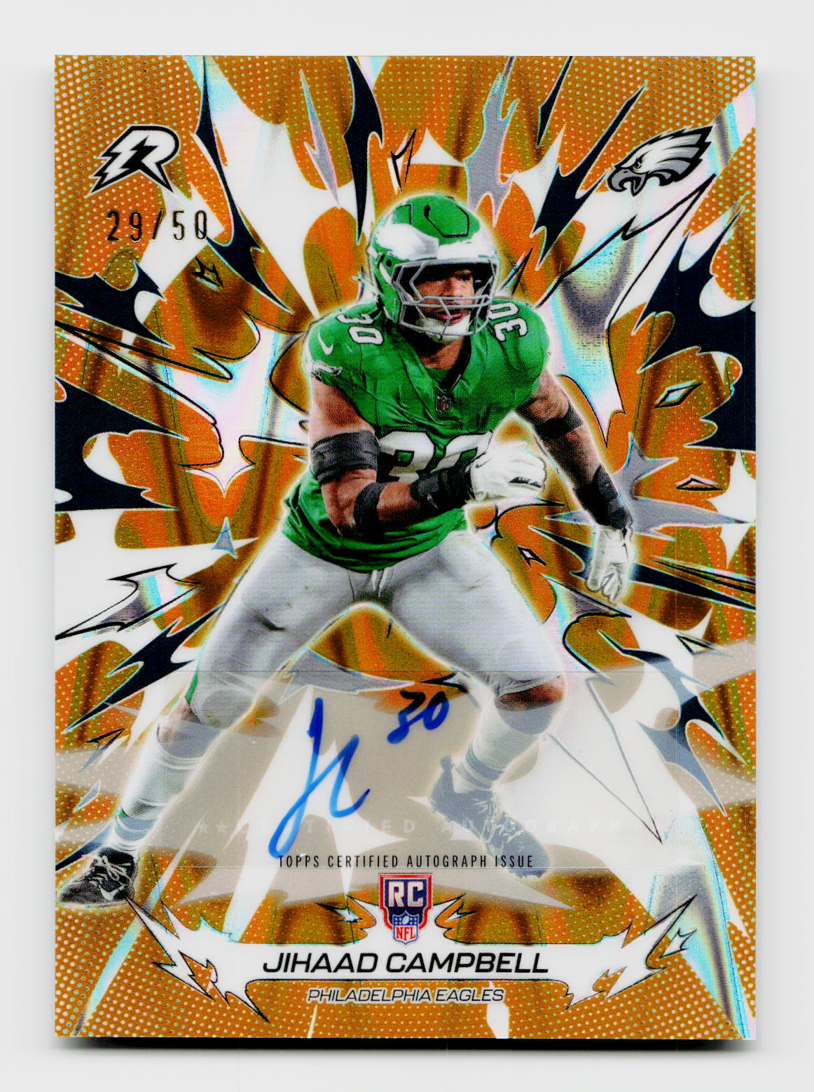 2026 Topps Jihaad Campbell RC Auto #176 /50