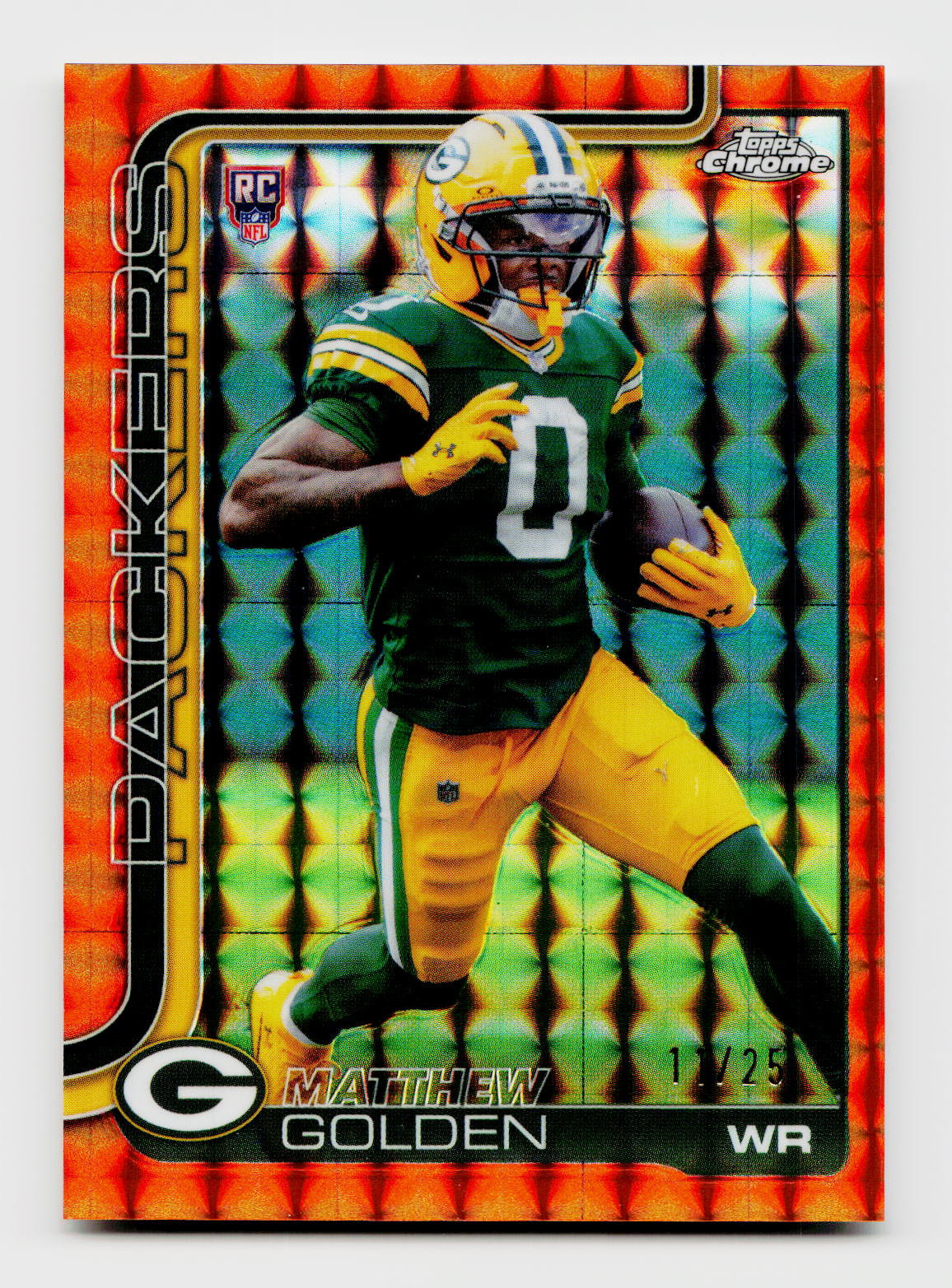 2025 Topps Chrome Matthew Golden #333 RC /25