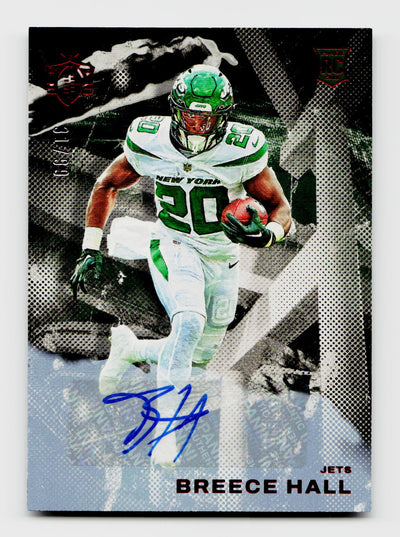2022 Chronicles #GK-12 Breece Hall Rookie Gridiron Kings Auto Red /99