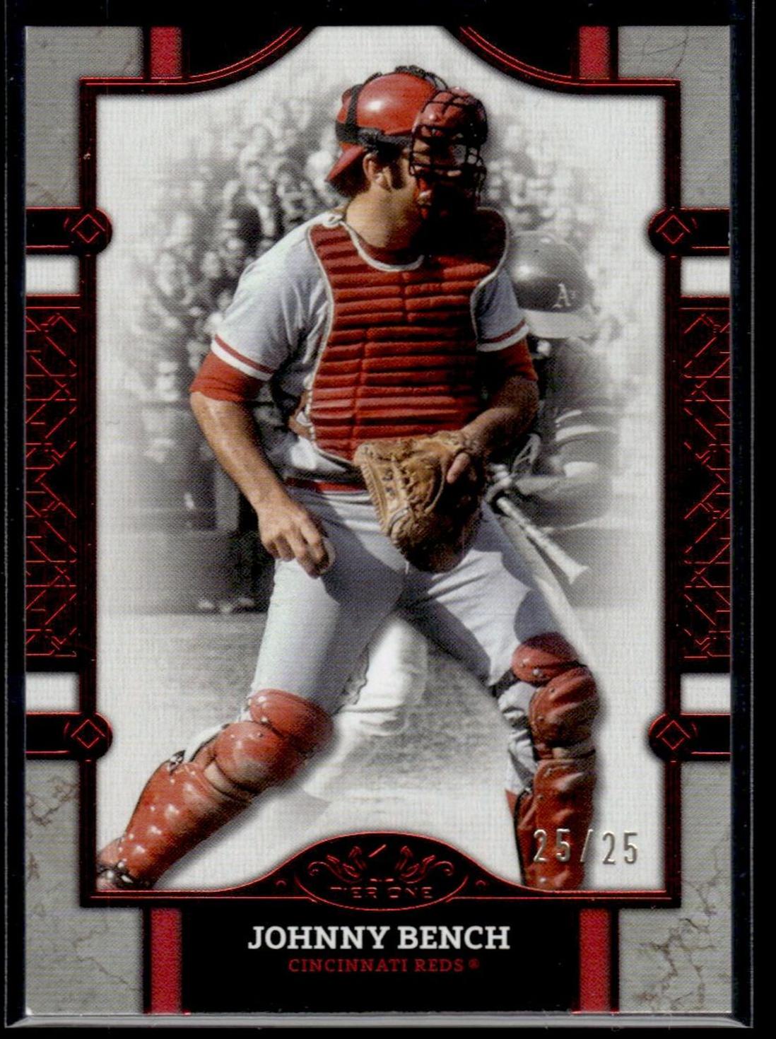 2024 Topps Tier One Johnny Bench #12 /25 