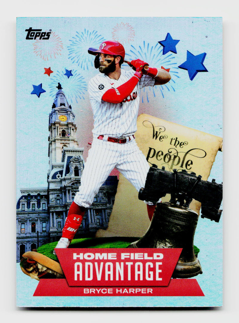 2022 Topps Series 1 Home Field Advantage Bryce Harper #HA-3 SSP