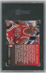 1995-96 Fleer #3 Michael Jordan Total D SGC 8.5