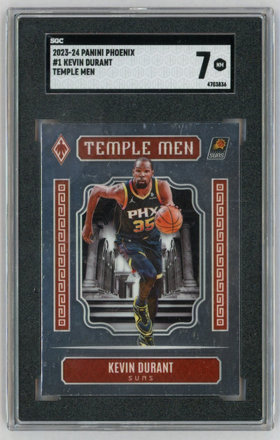 2023-24 Phoenix #1 Kevin Durant Temple Men SGC 7