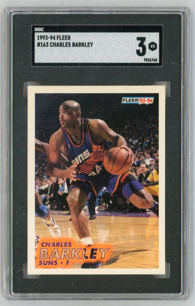 1993-94 Fleer #163 Charles Barkley SGC 3