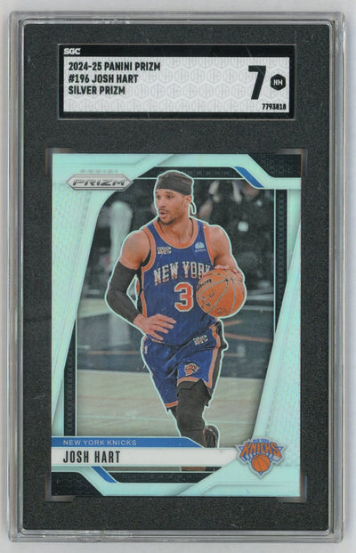 2024 Prizm #196 Josh Hart Silver SGC 7