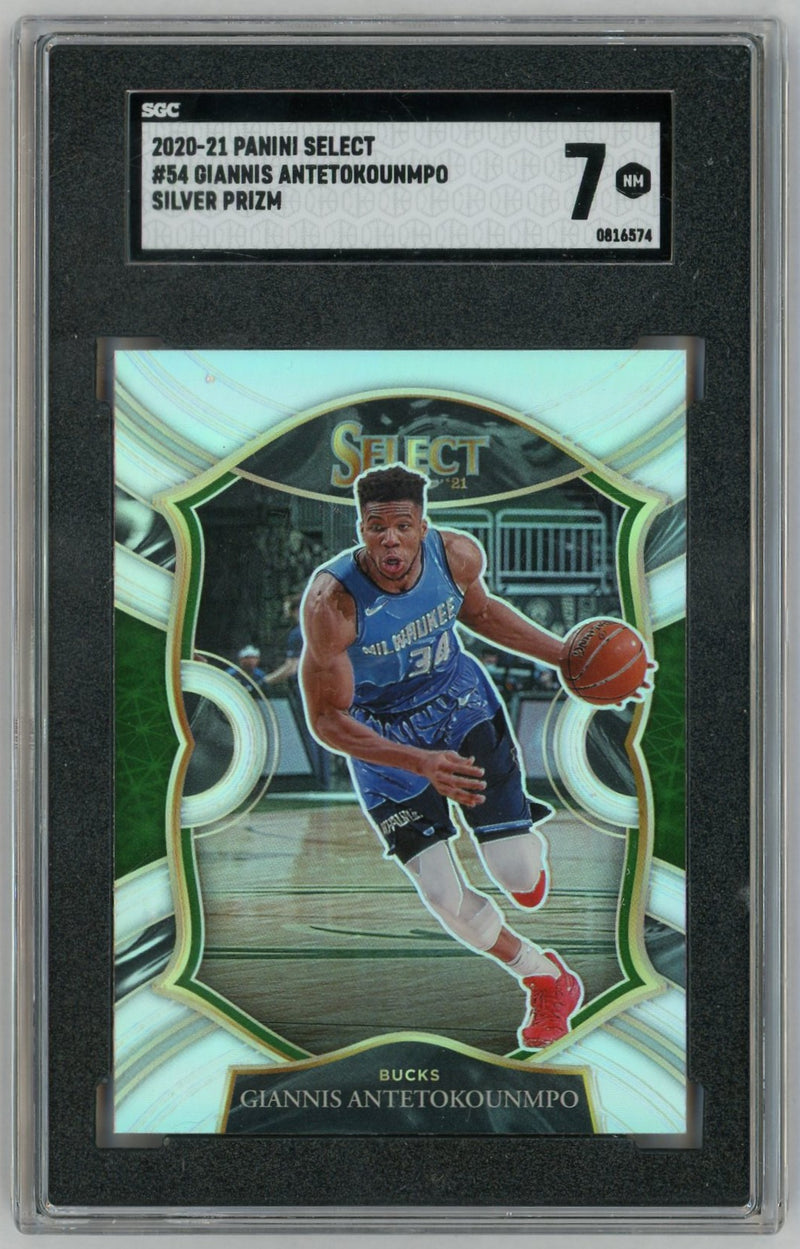 2020-21 Select #54 Giannis Silver SGC 7