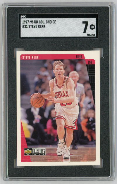 1997 Collector's Choice #256 Steve Kerr SGC 7