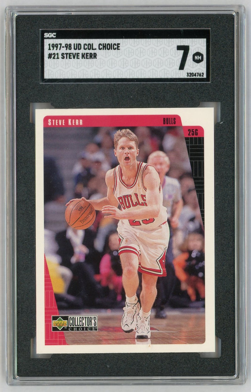 1997 Collector's Choice #256 Steve Kerr SGC 7