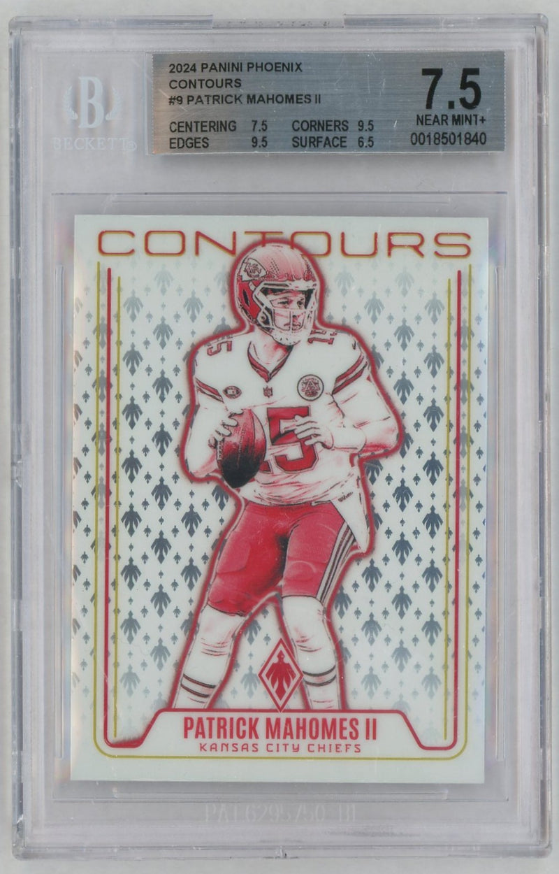 2024 Phoenix #CON-PMS Patrick Mahomes II Contours BGS 7.5