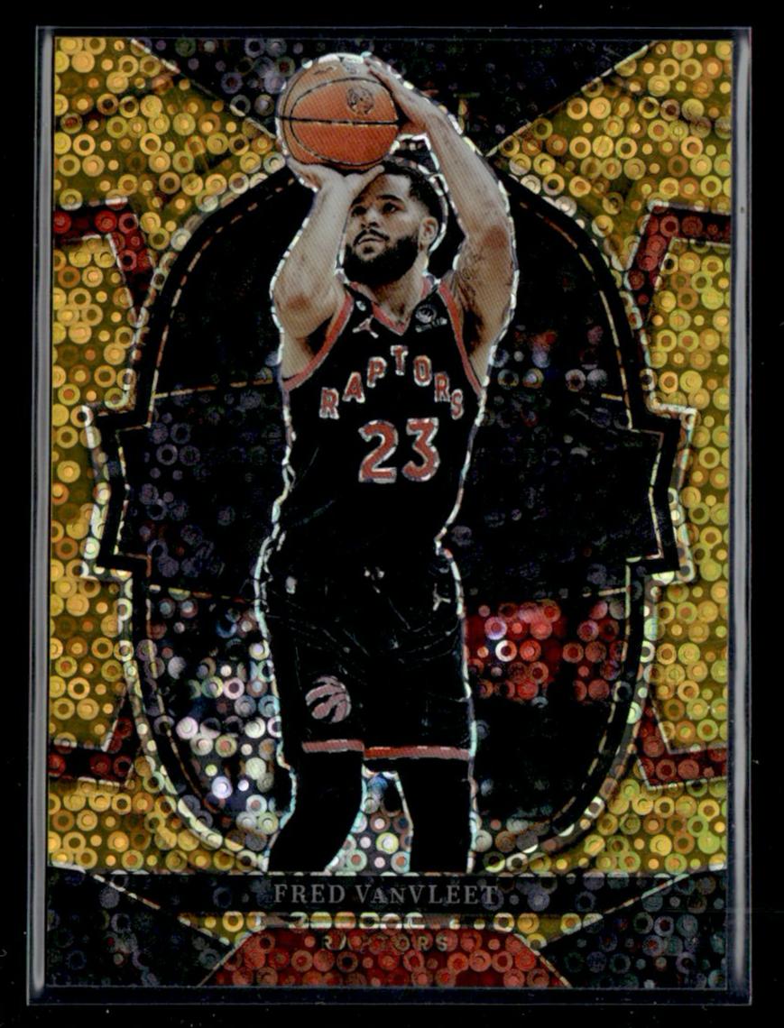 2022 Panini Prizm 36 Fred VanVleet Concourse /10 Toronto Raptors