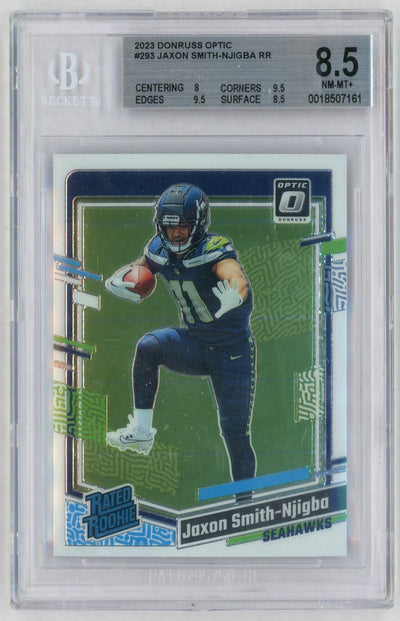 2023 Donruss Optic #293 Jaxon Smith-Njigba Rated Rookie RC SGC 8.5