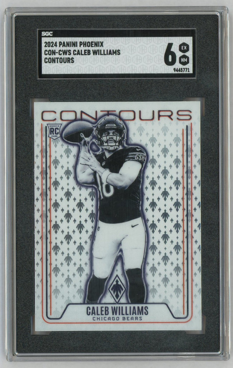2024 Phoenix #CON-CWS Caleb Williams Contours Rookie RC SGC 6