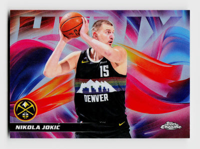 2026 Topps Chrome Update Nikola Jokić #H-6 Helix SSP