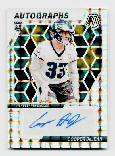 2024 Mosaic #AM-CDN Cooper DeJean Rookie RC Mosaic Prizm Auto