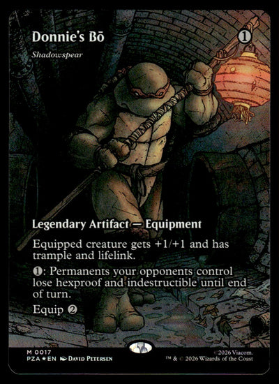 Magic: The Gathering Donnie's Bō PZ2 #M0017