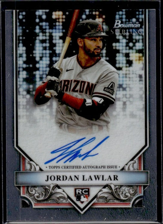 2024 Bowman Sterling #RA-JL Jordan Lawlar Rookie Auto