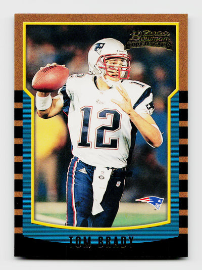 2000 Bowman #236 Tom Brady Rookie RC