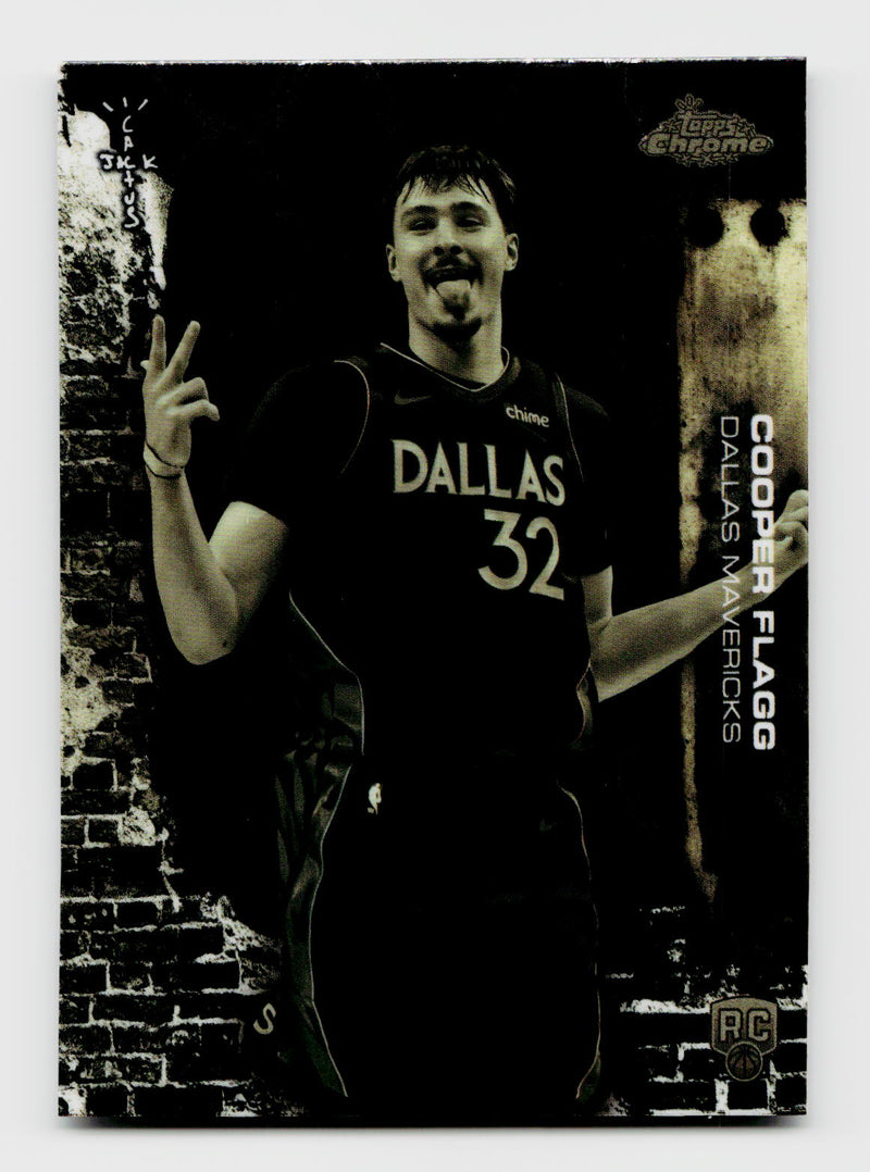 2026 Topps Chrome x Cactus Jack #61 Cooper Flagg Rookie RC