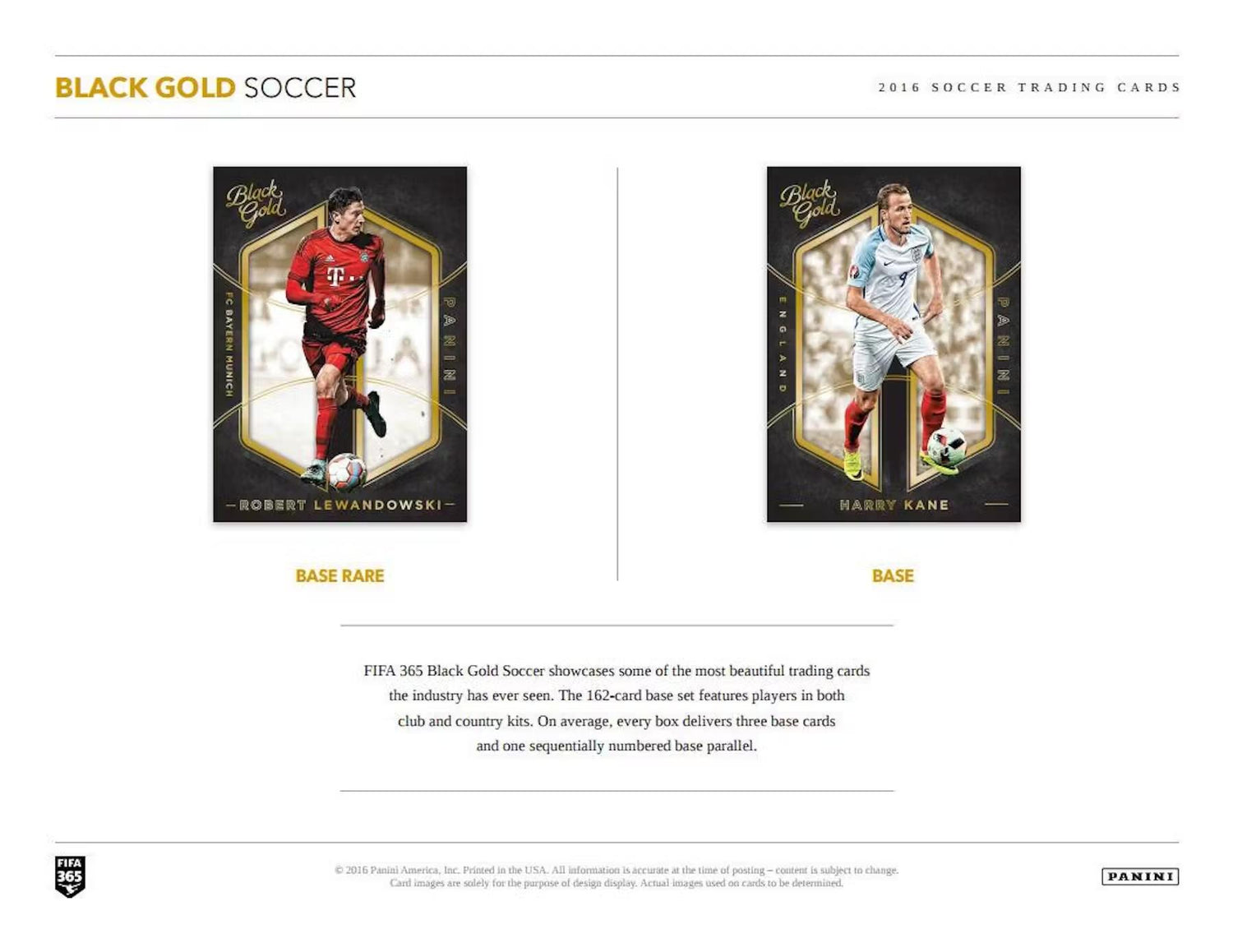 2016-17 Panini Black Gold Soccer Hobby Box