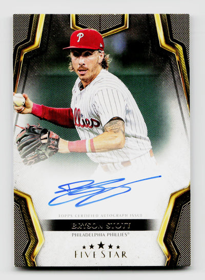 2024 Topps Five Star Bryson Stott #FSA-BST Five Star Career Auto