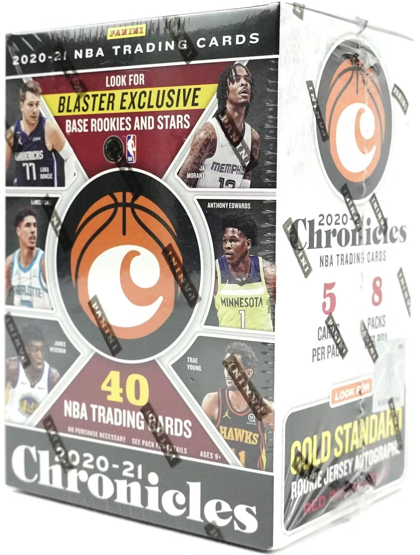 2020-21 Panini Chronicles Basketball Blaster Box