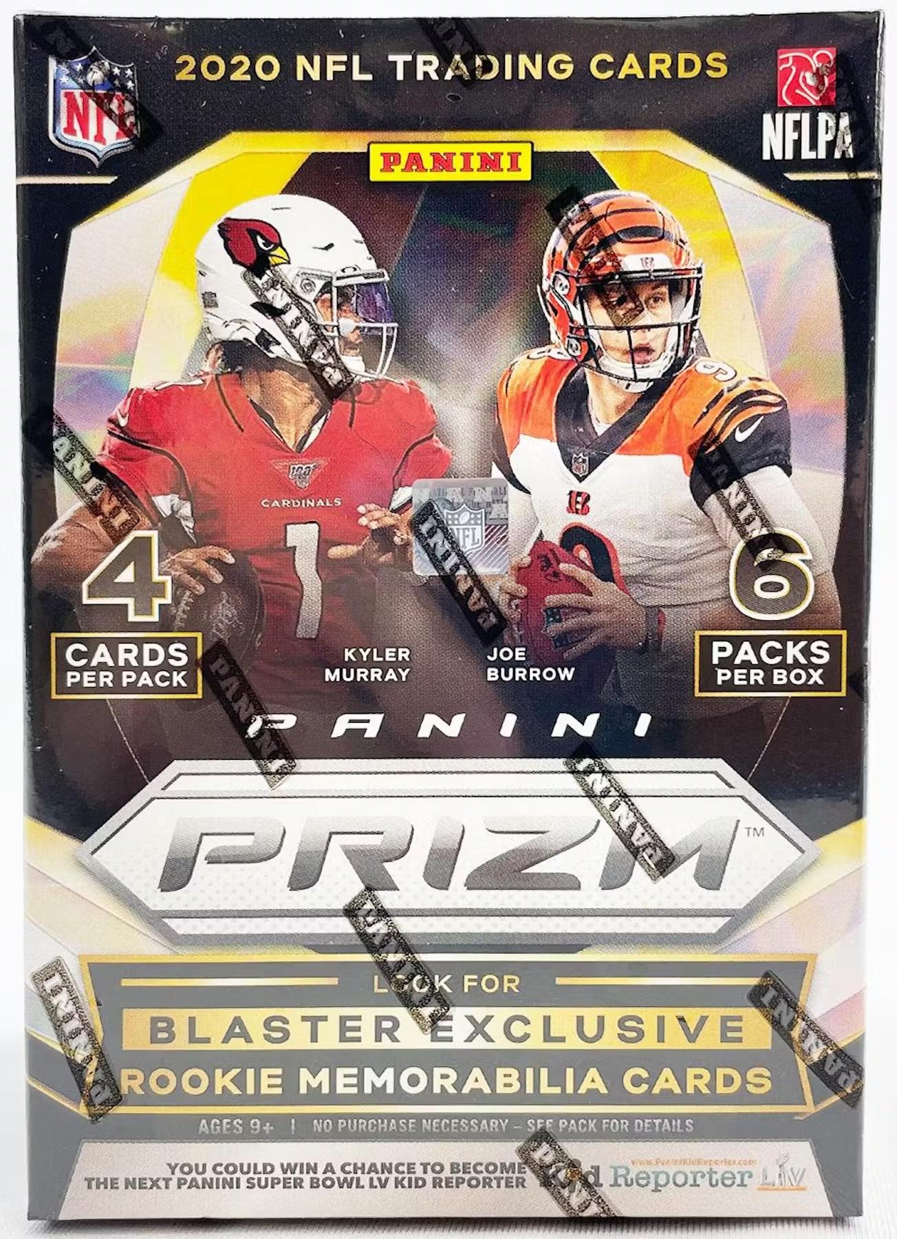 2020 Panini Prizm Football Blaster Box