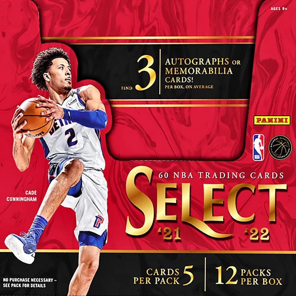 2021-22 Panini Select Basketball Hobby Box