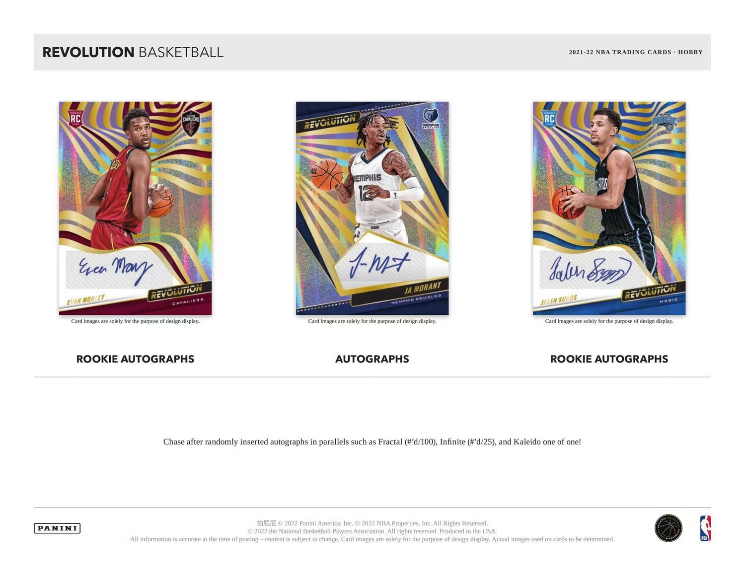 2021-22 Panini Revolution Basketball Hobby Box