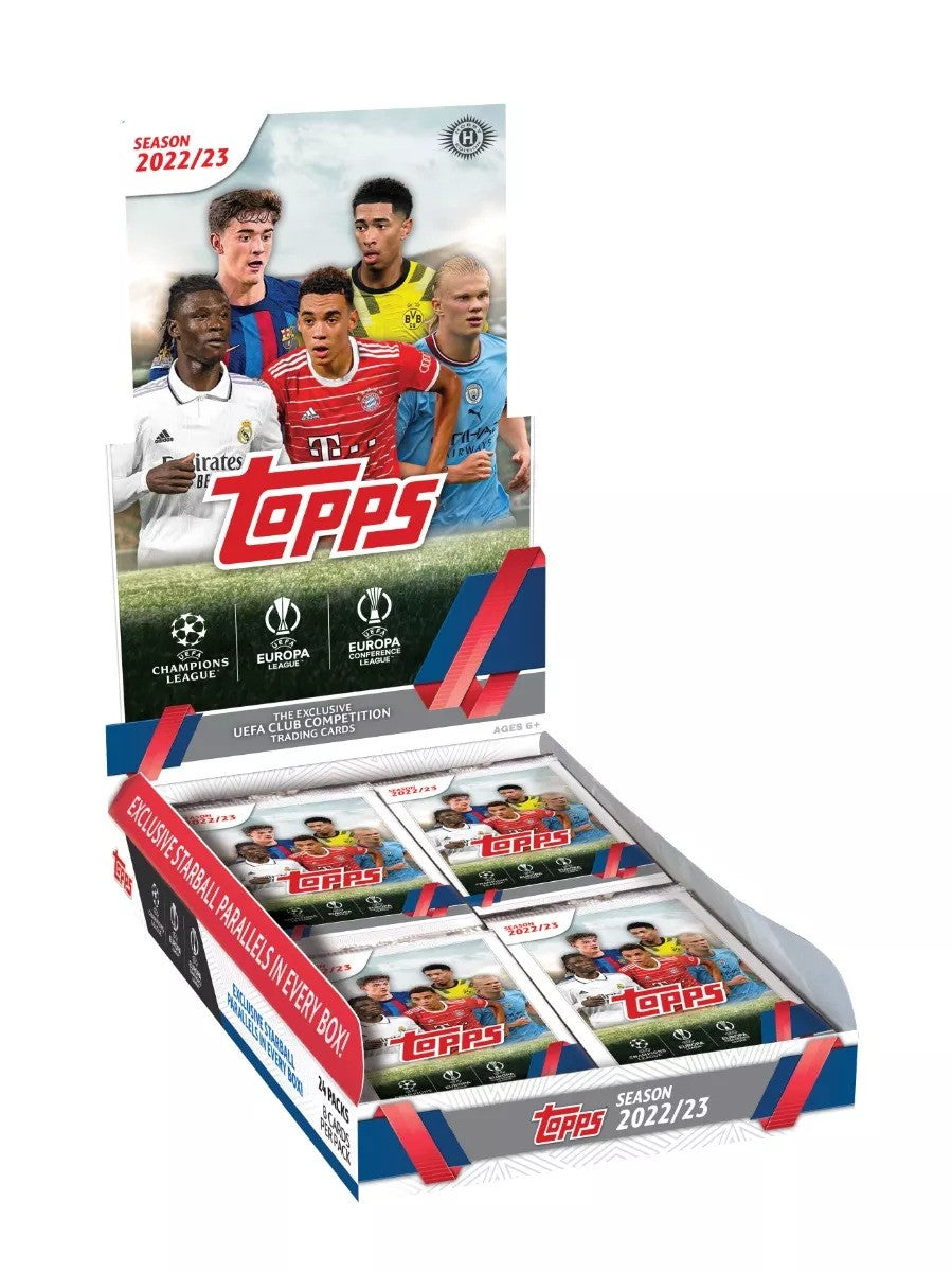 2022-23 Topps UEFA Club Competitions Soccer Hobby Box