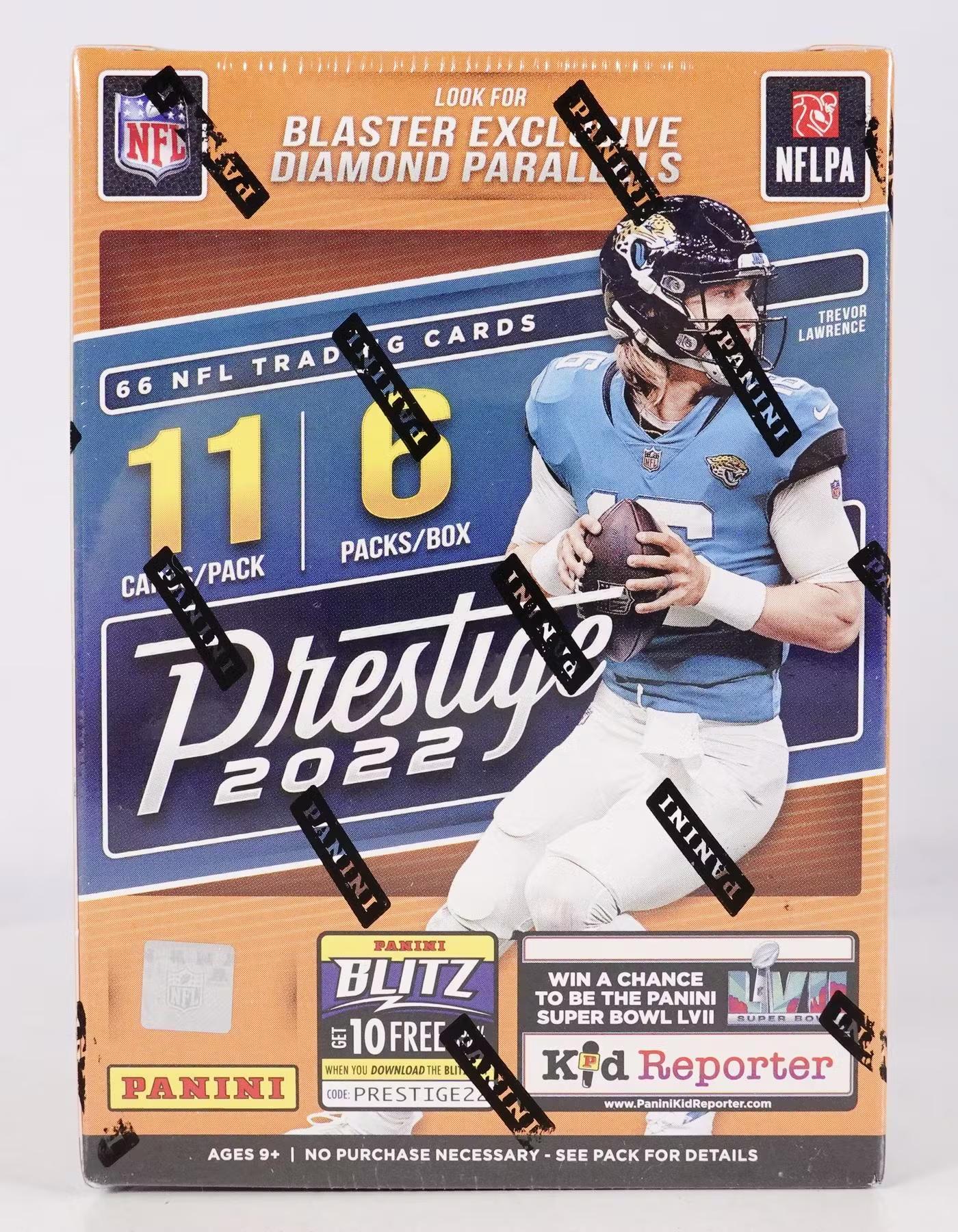 2022 Panini Prestige Football Blaster Box