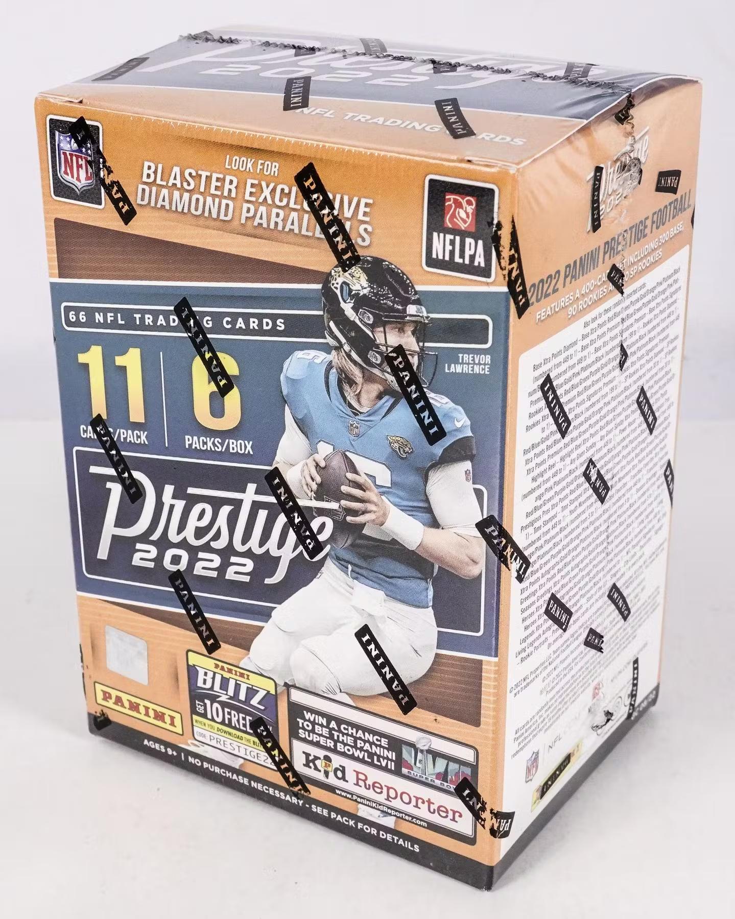 2022 Panini Prestige Football Blaster Box