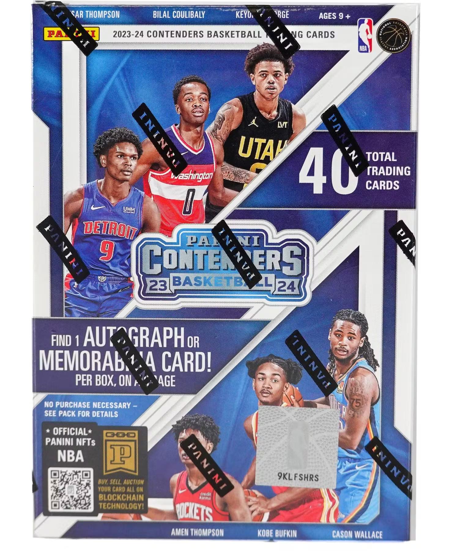 2023-24 Panini Contenders Basketball Blaster Box