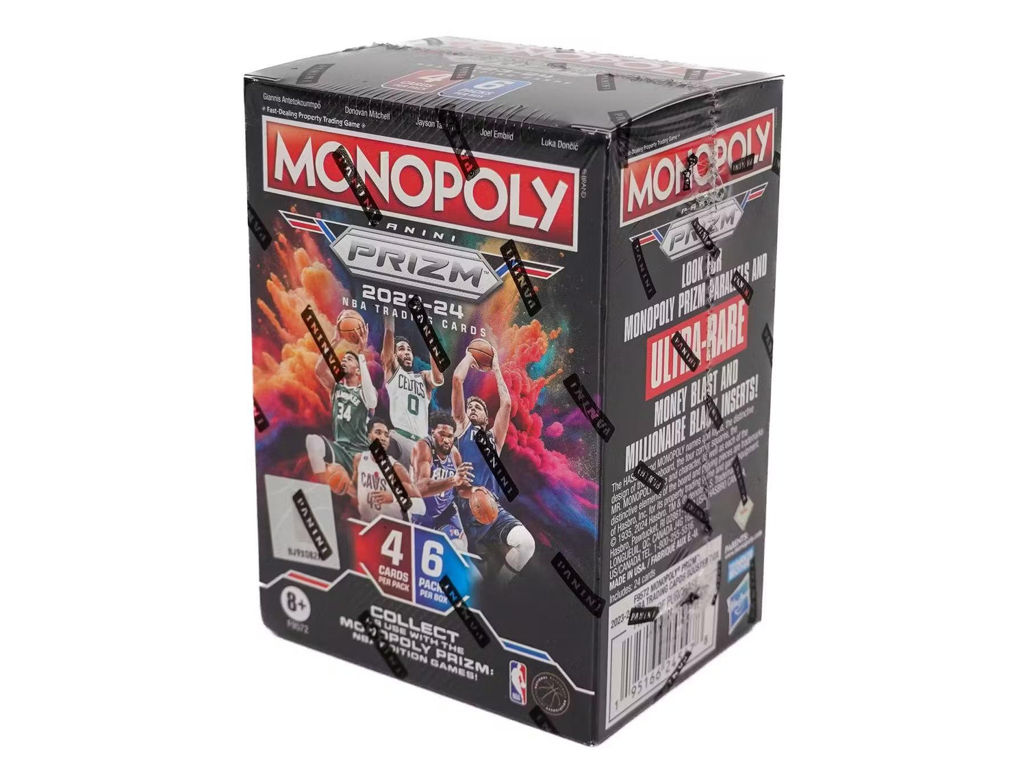 2023-24 Panini Monopoly Prizm Basketball Blaster Box