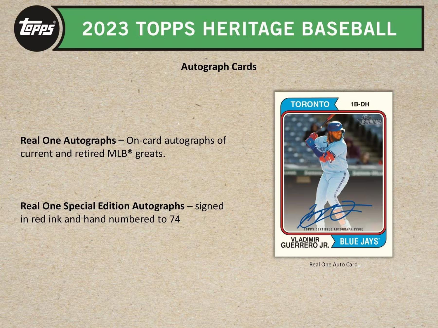 2023 Topps Heritage Baseball Hanger Box