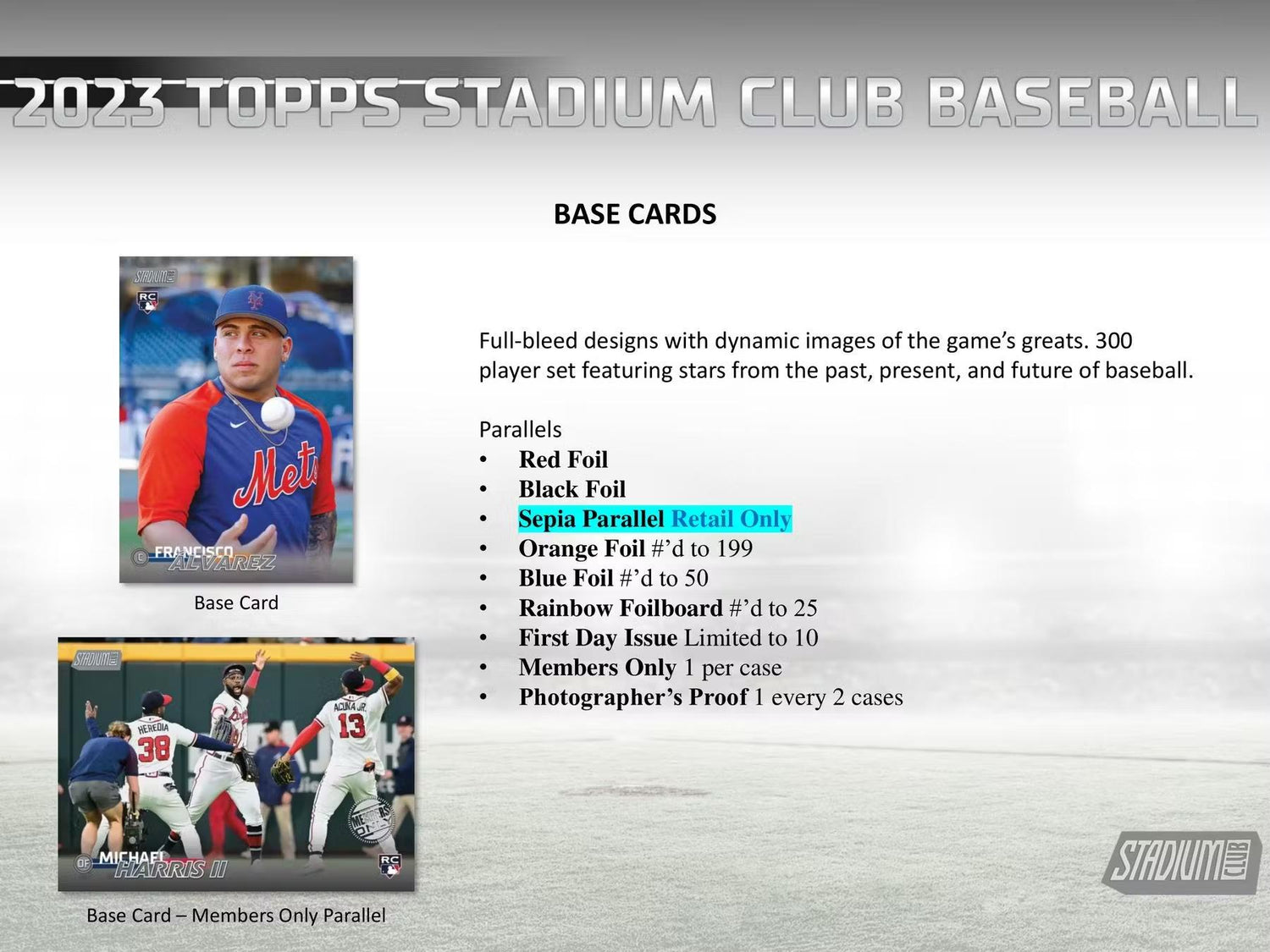2023 Topps Stadium Club Baseball Blaster Box