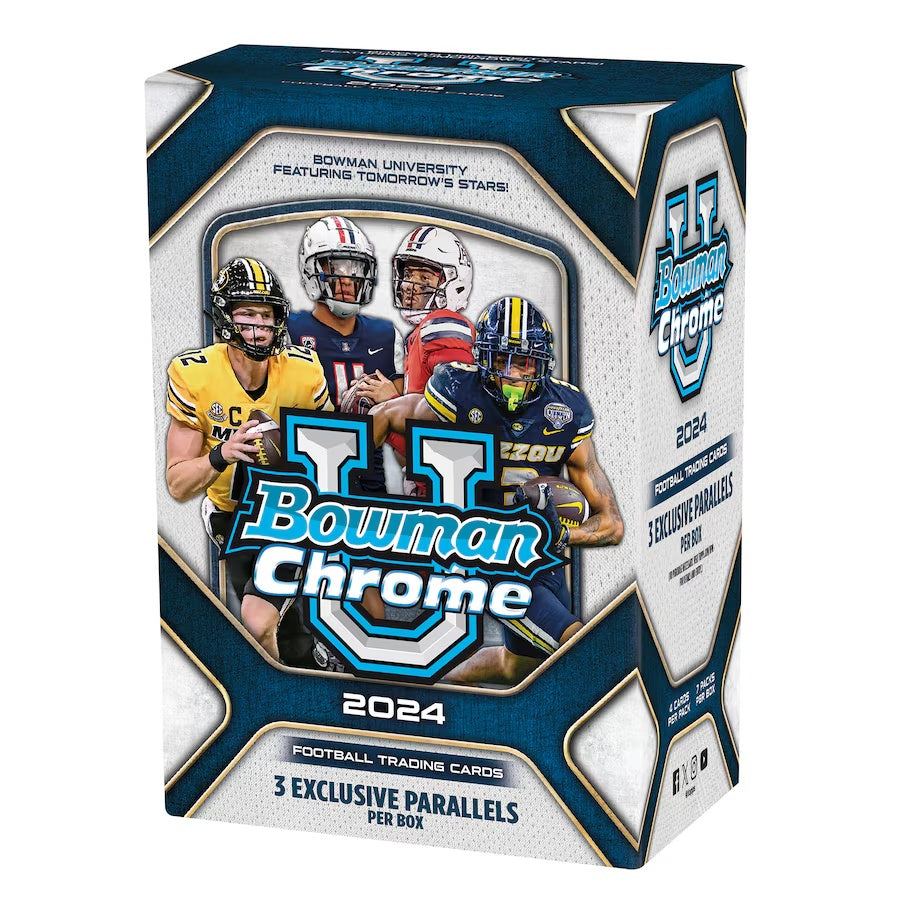 2024 Bowman Chrome University Football Blaster Box