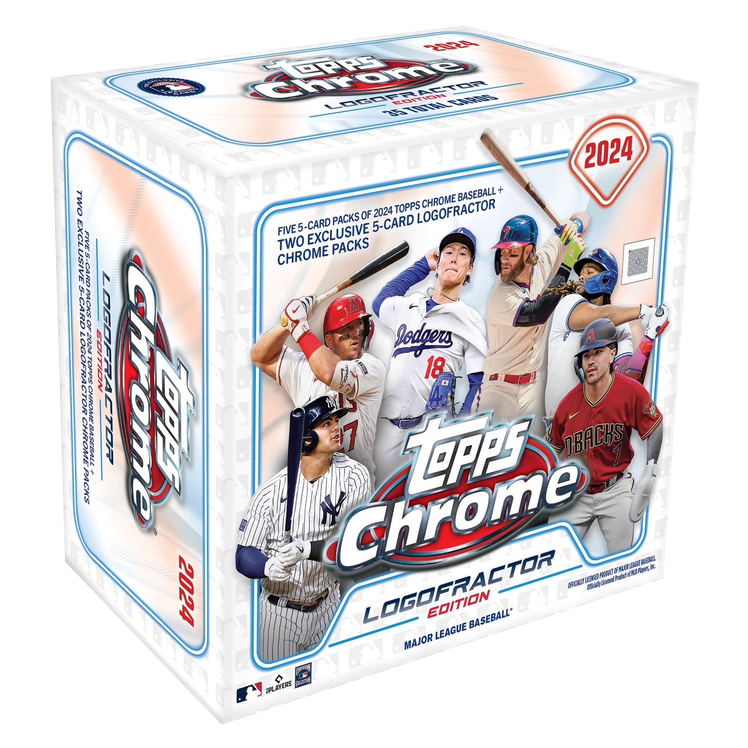 2024 Topps Chrome Baseball Logofractor Edition Mega Box