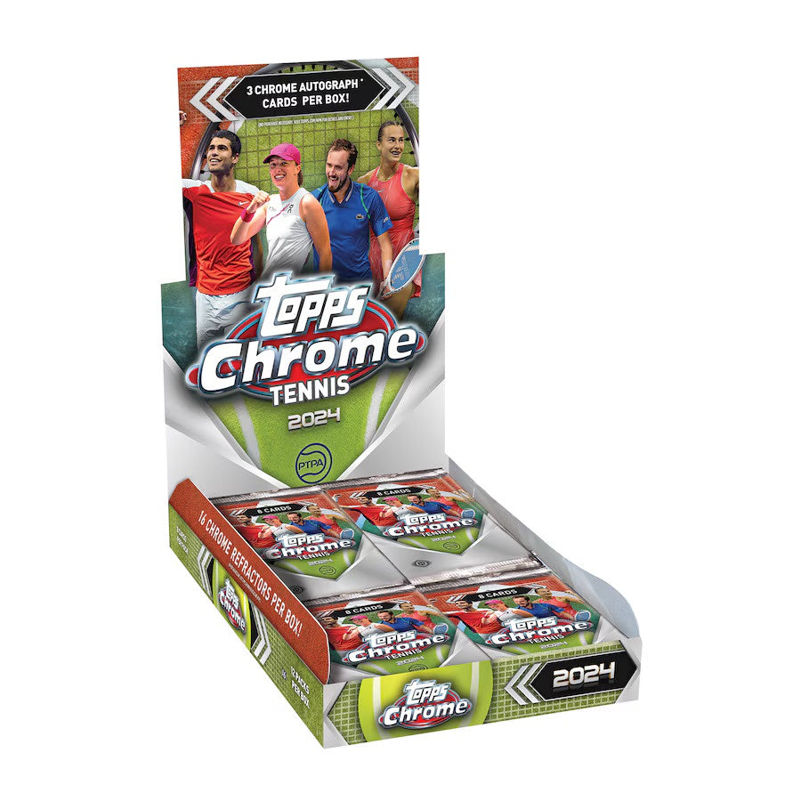 2024 Topps Chrome Tennis Hobby Box