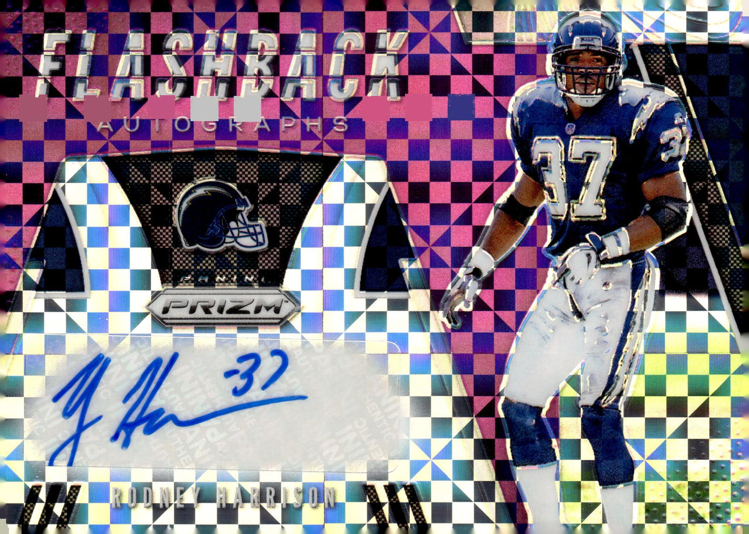 2019 Panini Prizm #FL-RH Rodney Harrison Flashback Autographs  /25 